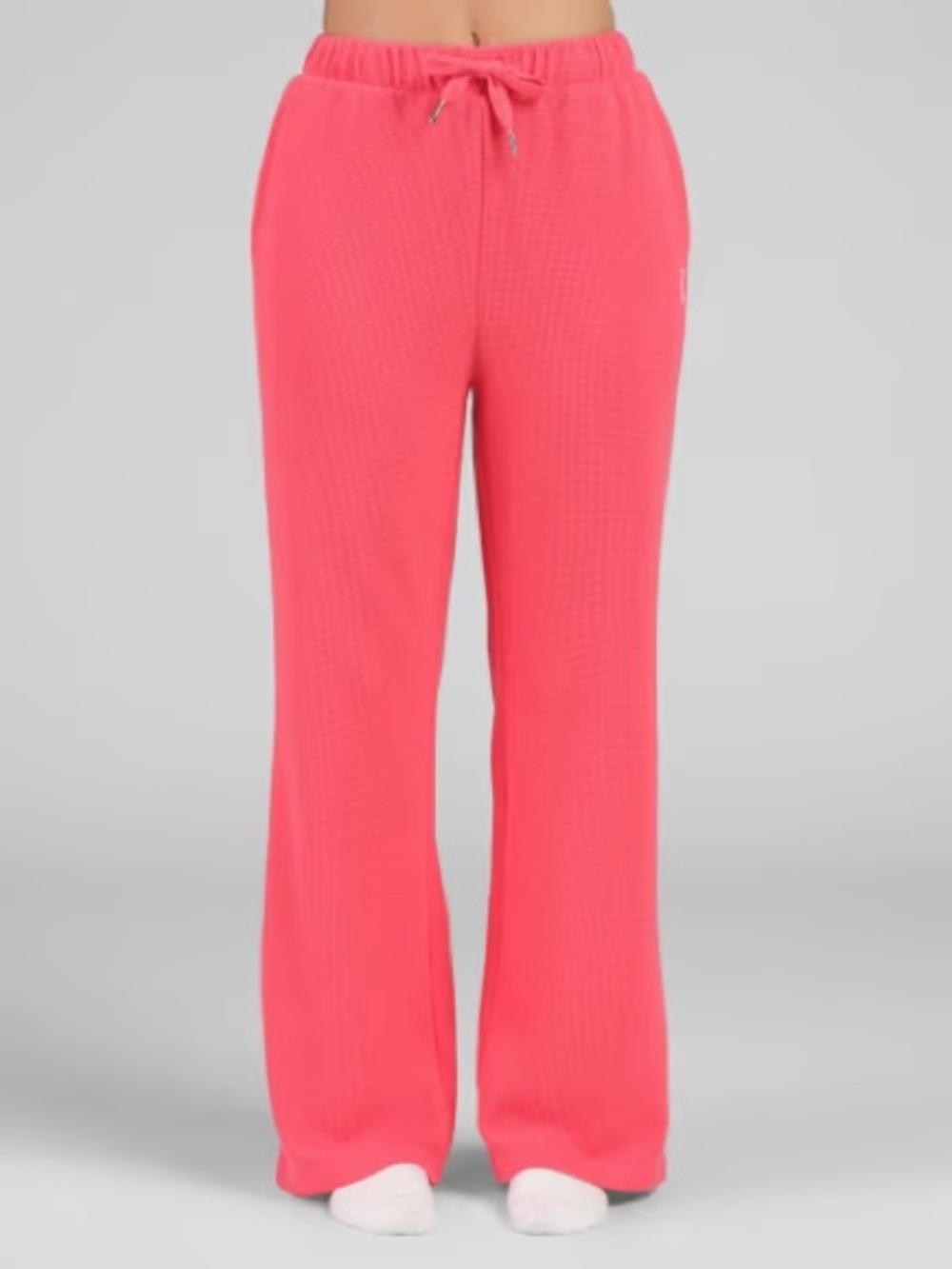 Comfrt Waffle Relaxed Straight Leg Pant